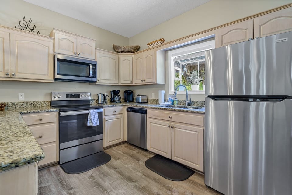 Stone Counter tops open kitchen