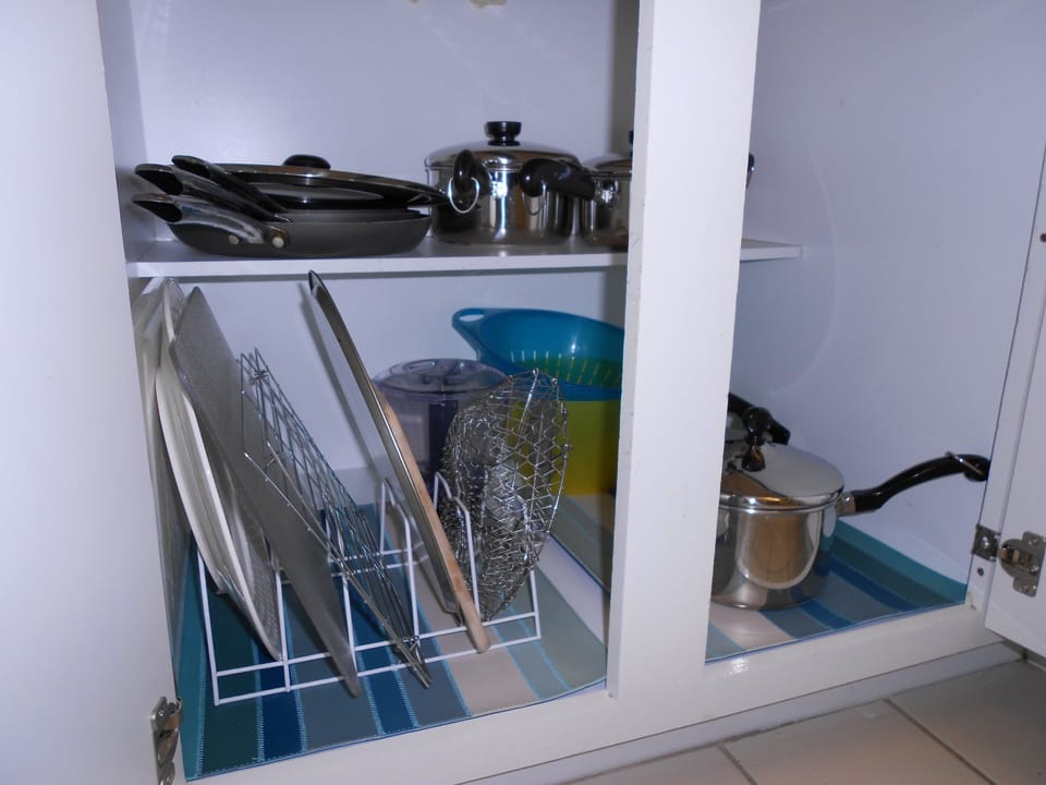 Cookware, cutting boards, bakeware -  everything you need for family meals. 