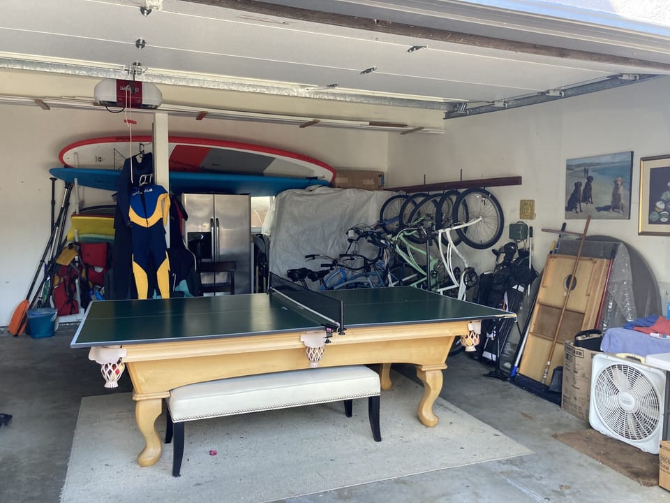 stand up paddle board, wetsuits, bikes