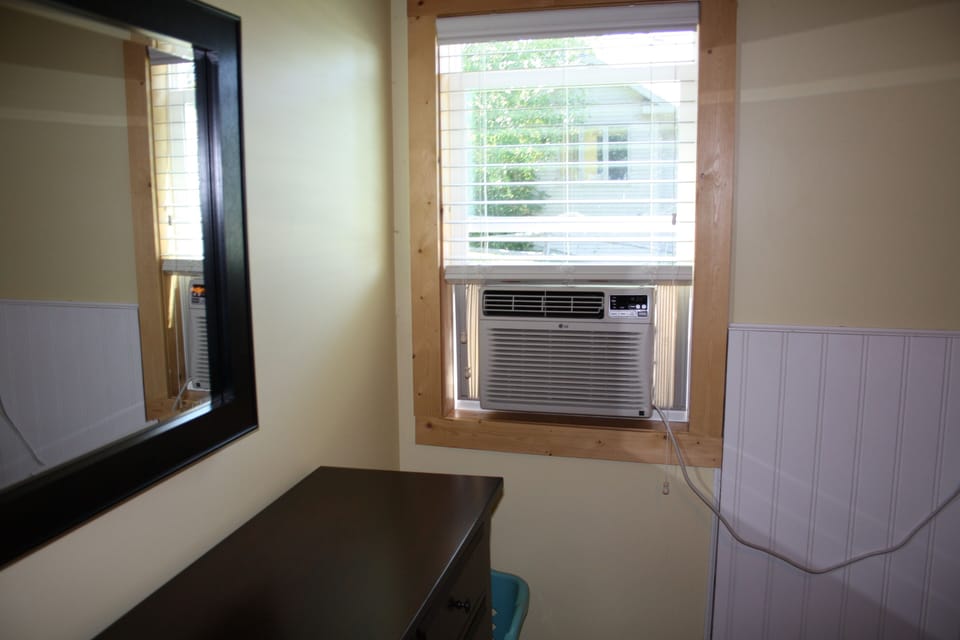 Master bedroom window A/C unit