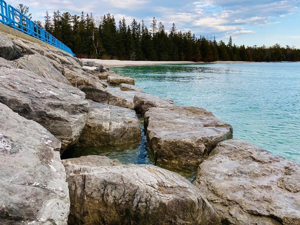 Or explore nearby Lake Huron.  Only about 7 miles away!