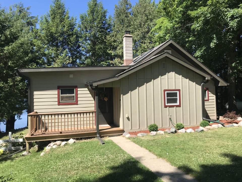 View from driveway 