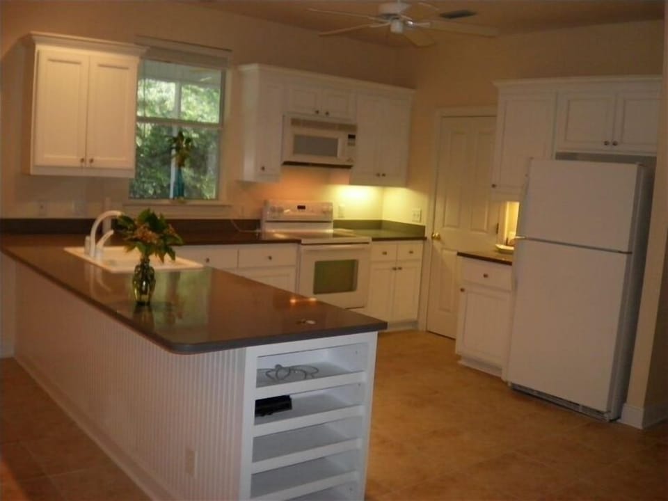 Large kitchen and appliances
