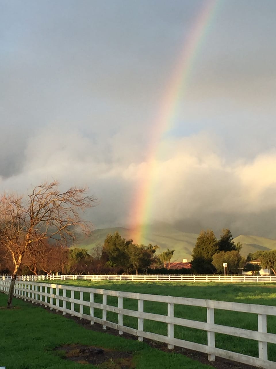 Our casita is the pot of gold at the end of this rainbow! 🌈