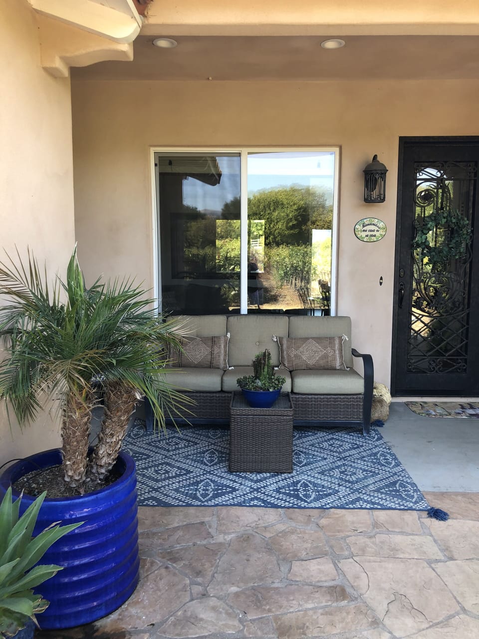 Front porch seating