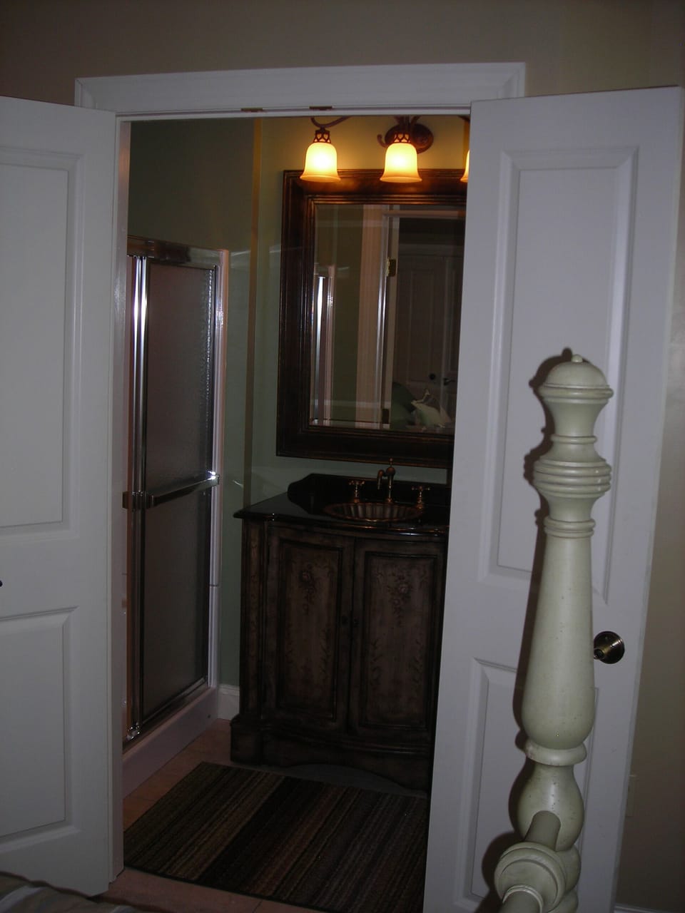 First floor full bathroom with Shower Unit