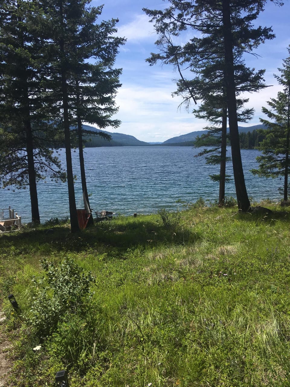 Lake views from most windows