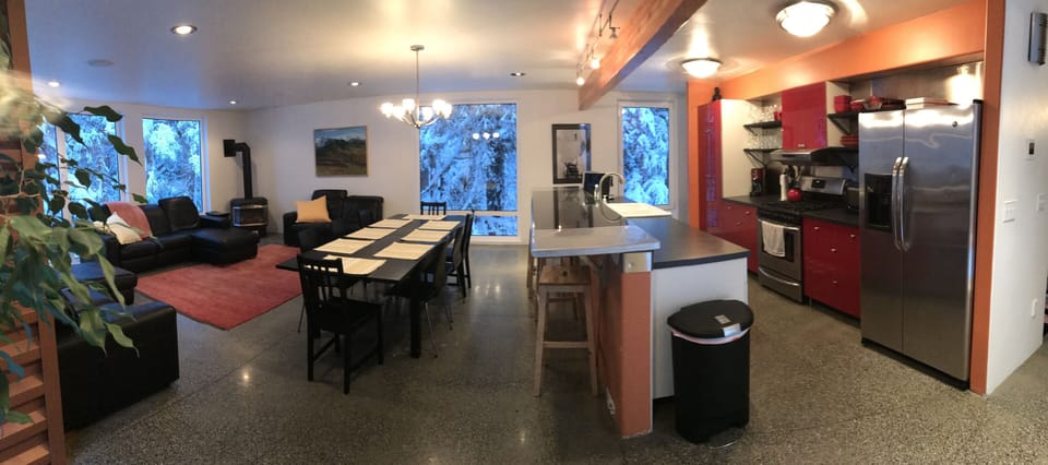 Second Floor Kitchen and Living