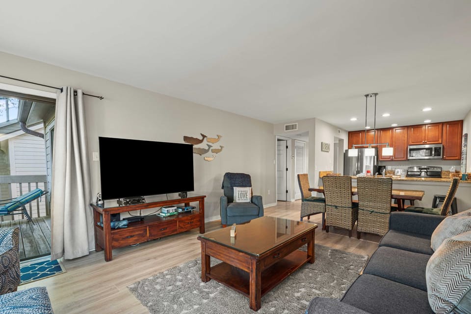 Living Area open to Kitchen