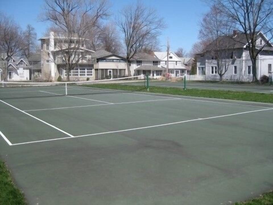 Tennis Courts and Basketball Courts