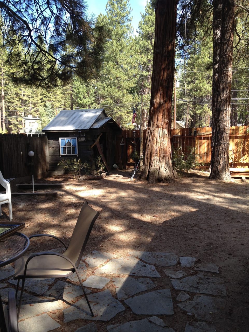 Backyard
View from back door