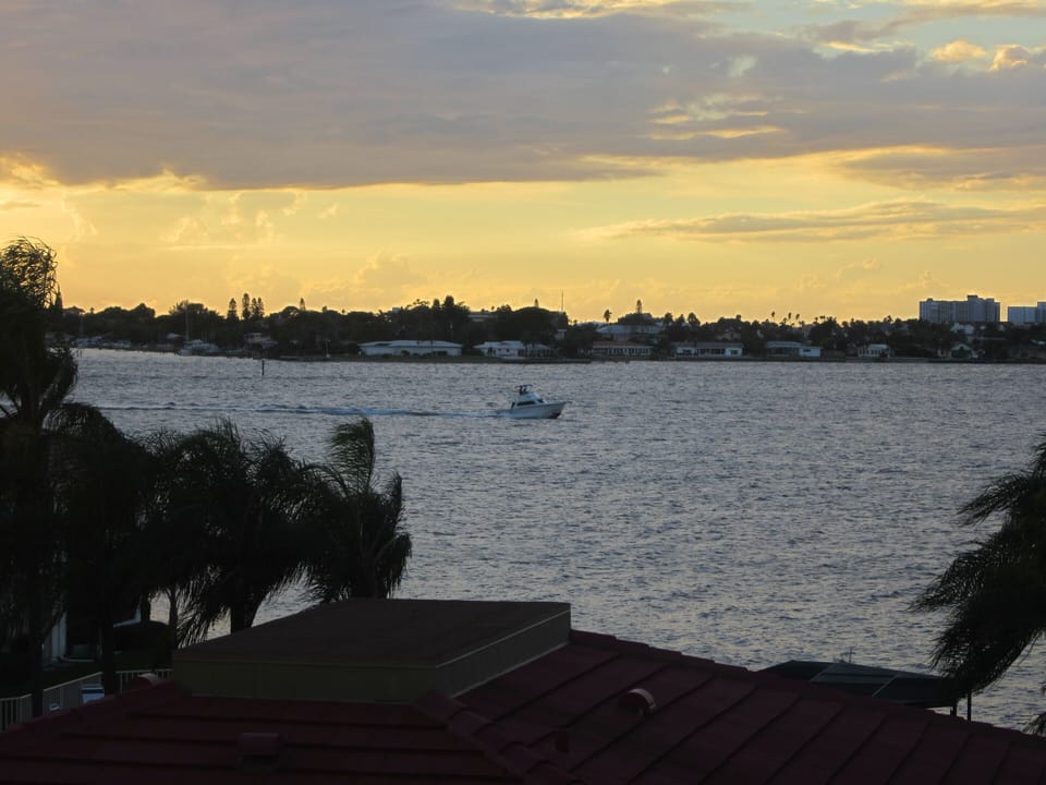 Sunset From Balcony
