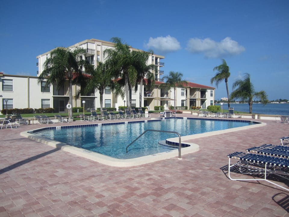 Pool Area And Our Building