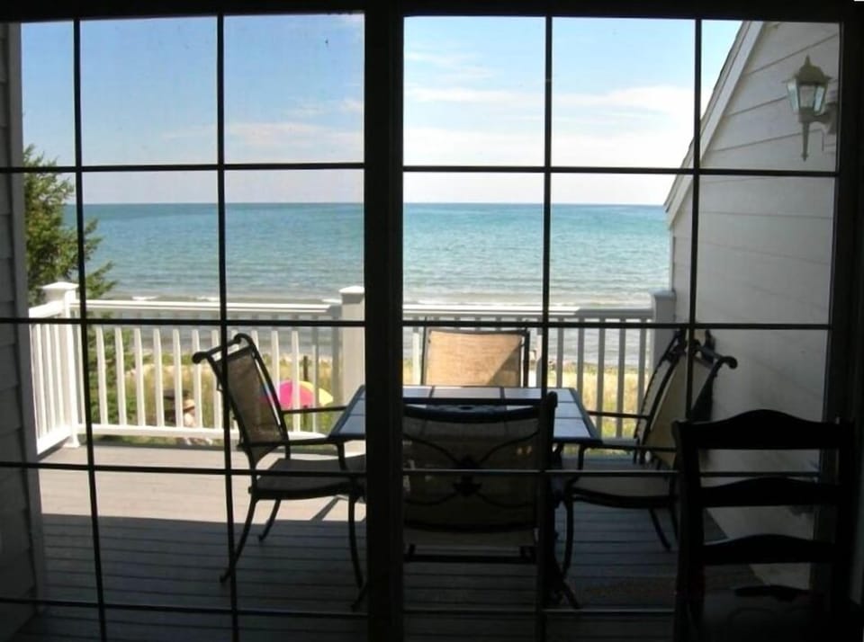 View from dining room and kitchen