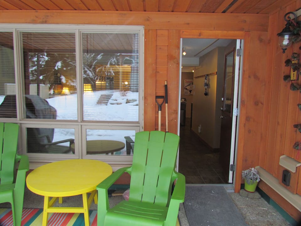 our patio