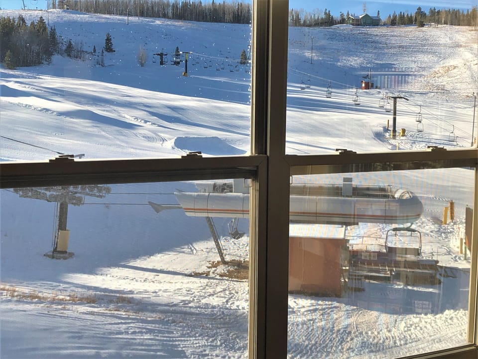View from family room area of condo
