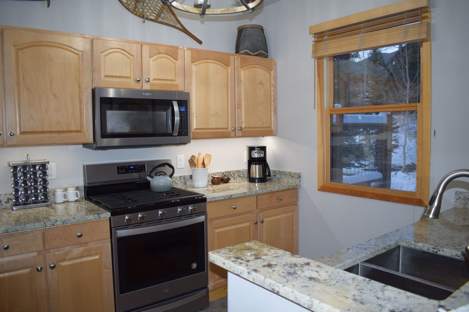 Newly remodeled kitchen