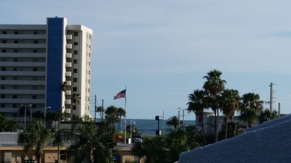 View from upstairs bedroom window