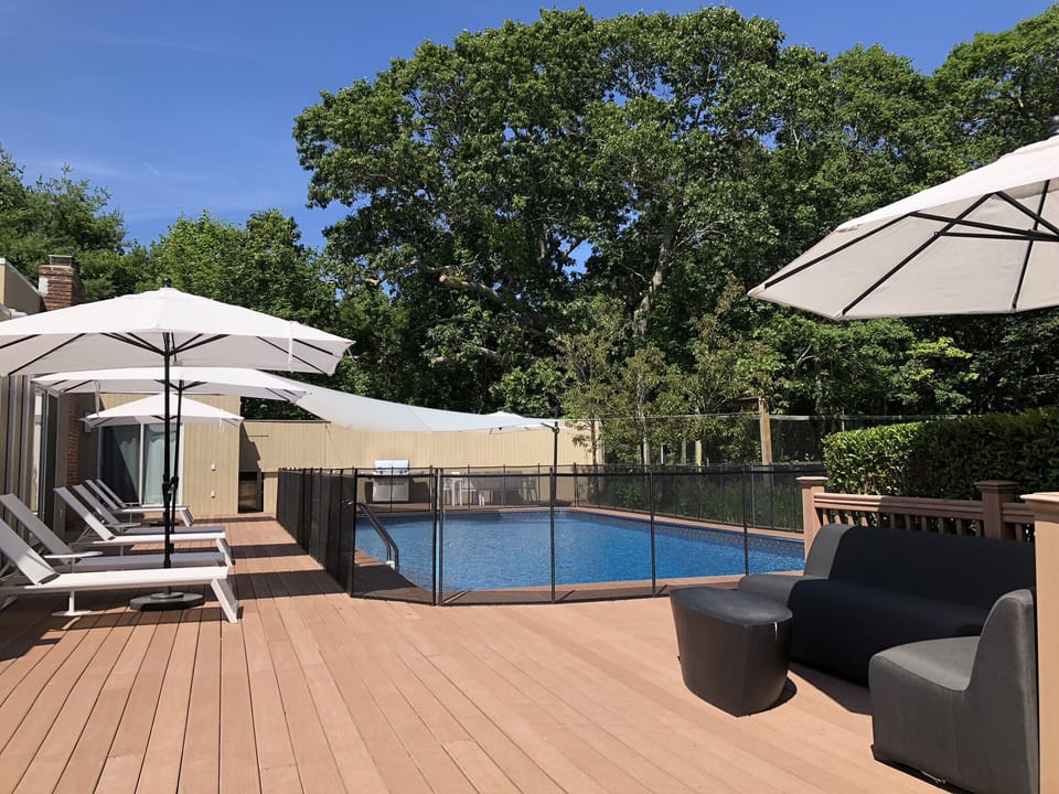 Pool and back of house