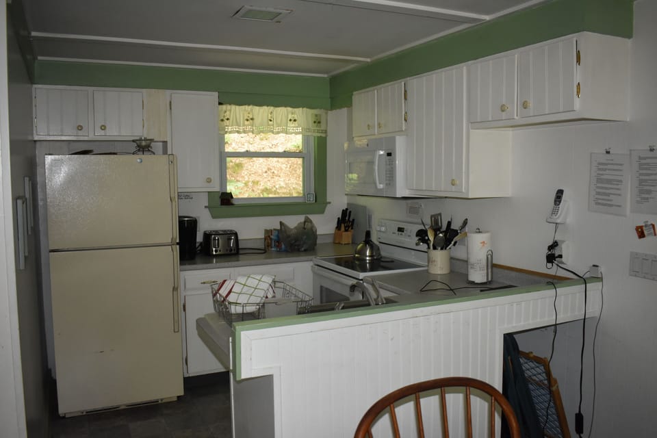 Kitchen view from the Living Room