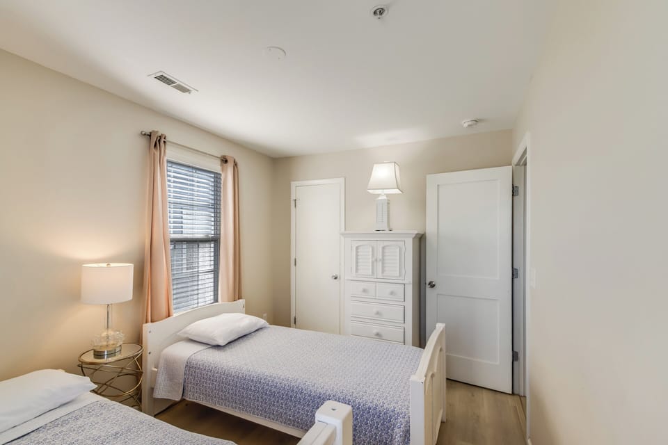 Dresser and closet space in bedroom #3