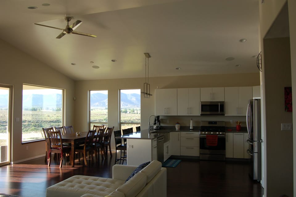 Living space with views