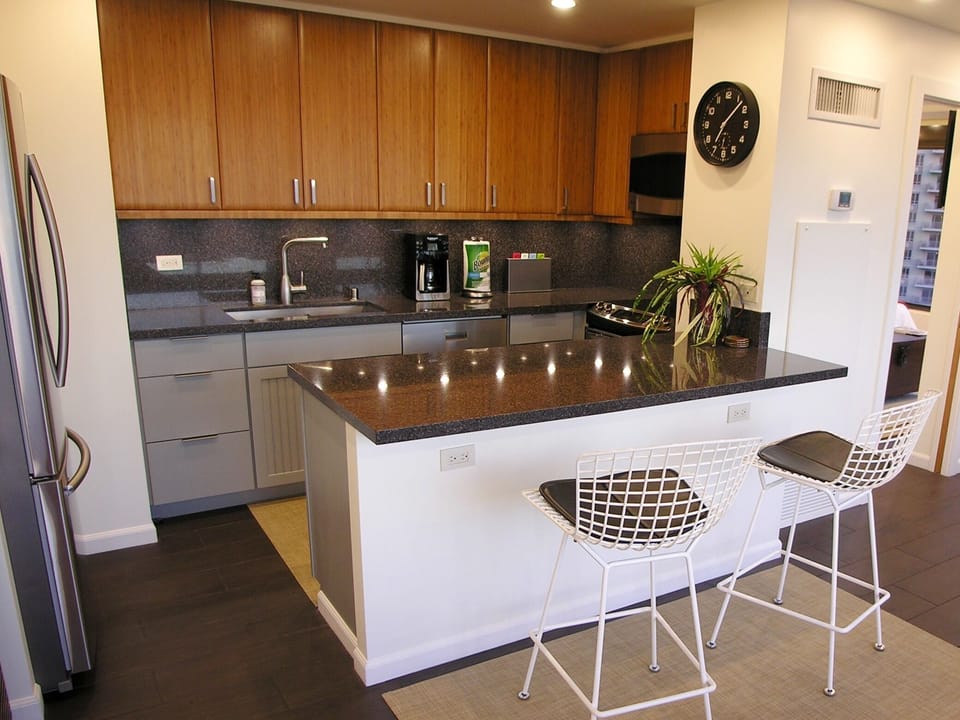 Breakfast bar.