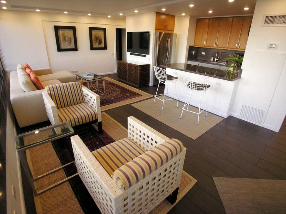 Comfortable and spacious.