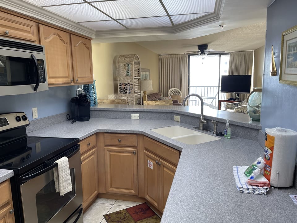 Lots of counter space.