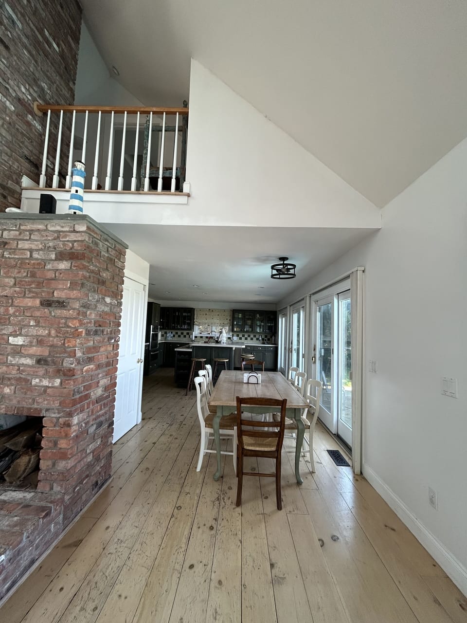 Living Room Into Dining Area