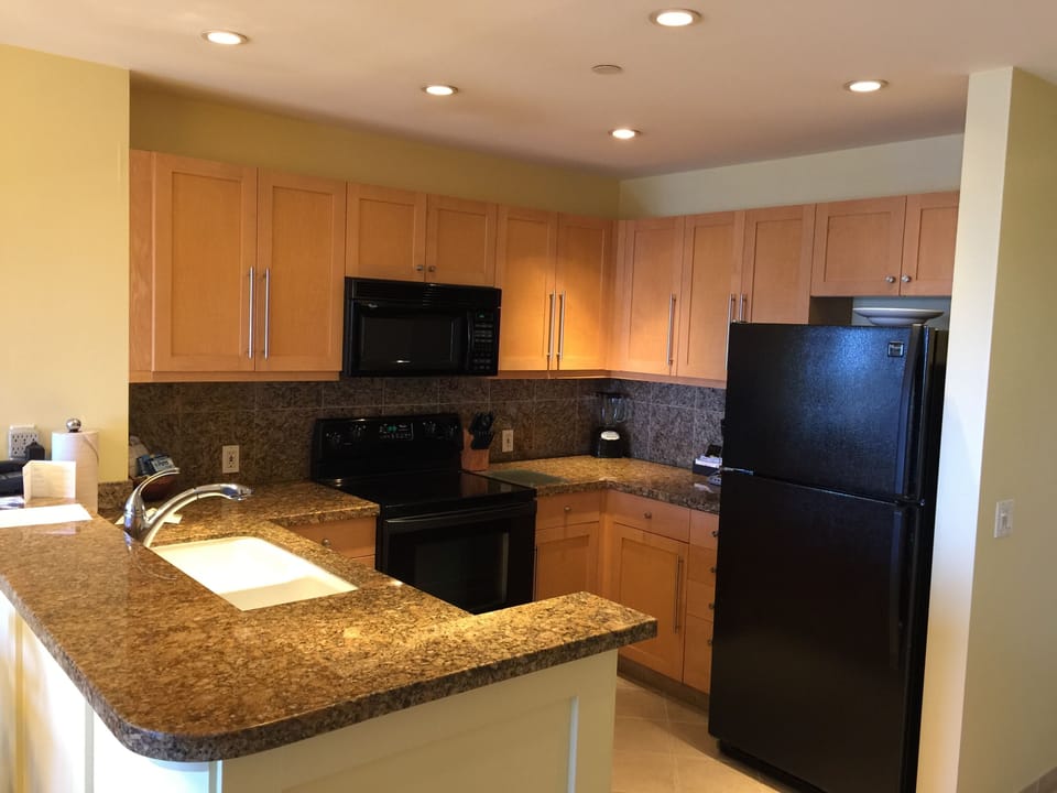 Kitchen in 1 bedroom lock-off