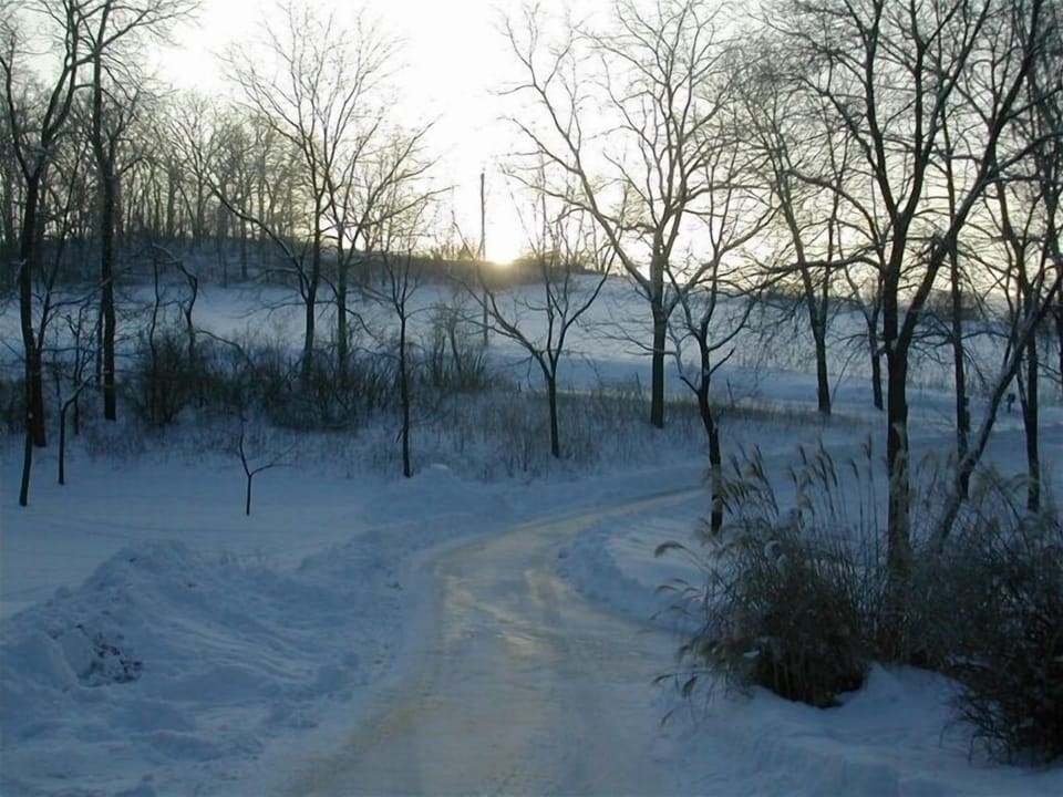 Winter Retreat - Quiet as the soft fallen snow. .