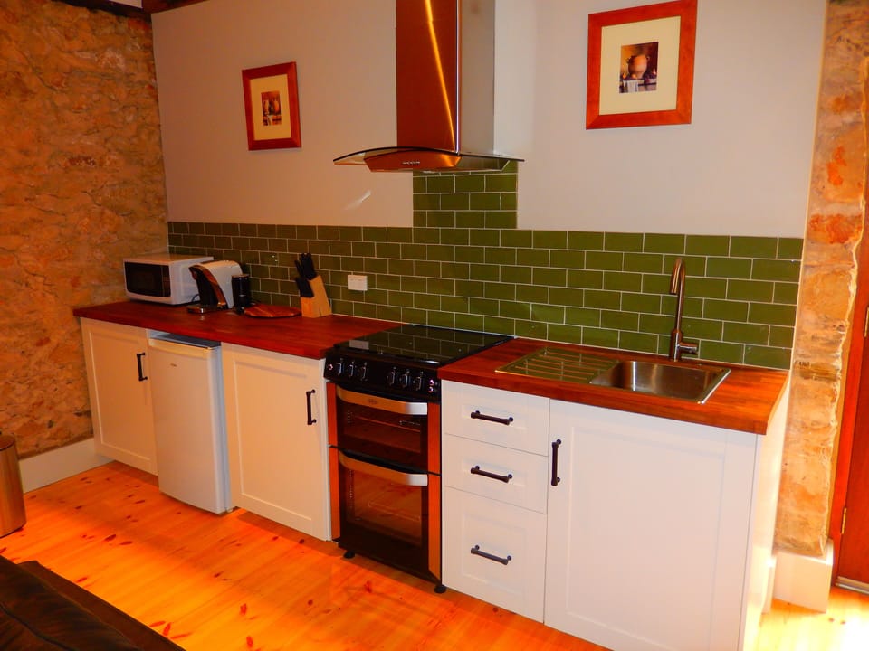 The kitchen in The Loft