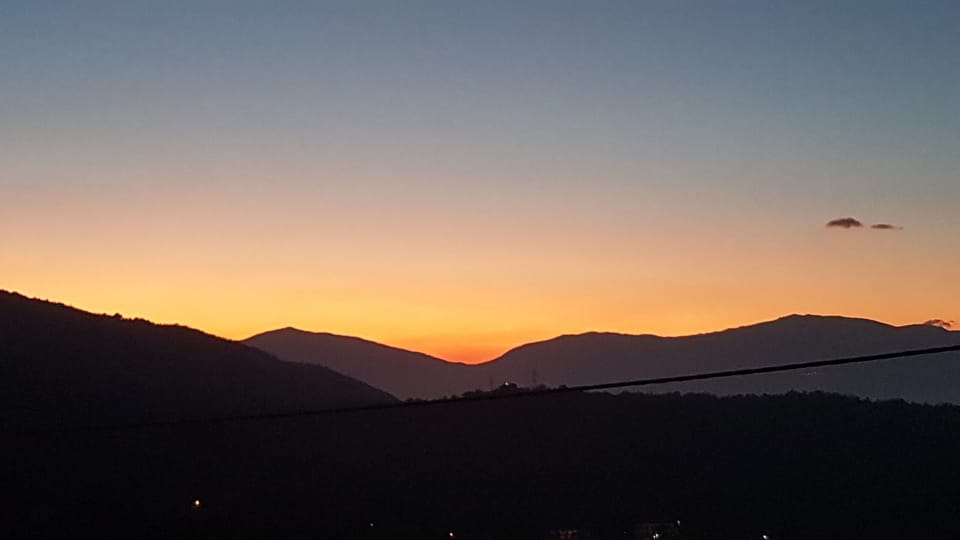 Sunsets from the terrace