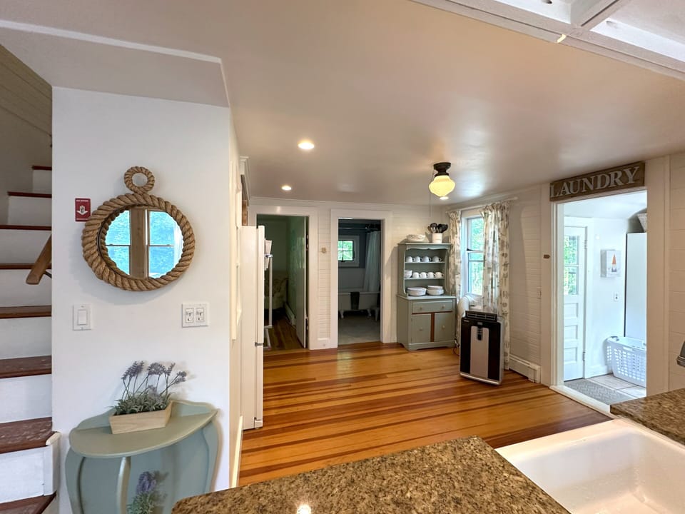 Main Floor Kitchen Area with Laundry Room