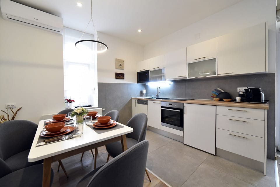 Kitchen with dining area