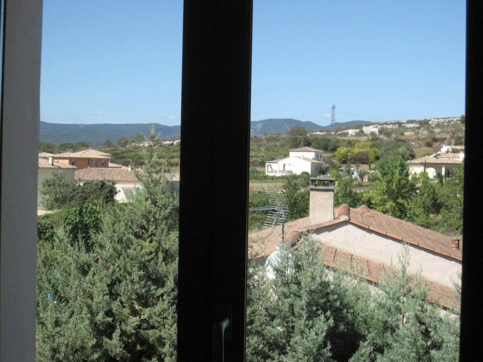 Mountain view from the bedrooms
