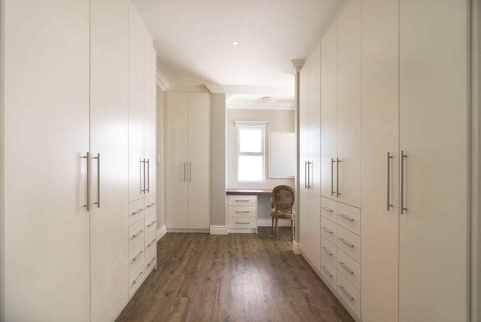 Powder area in the main bedroom