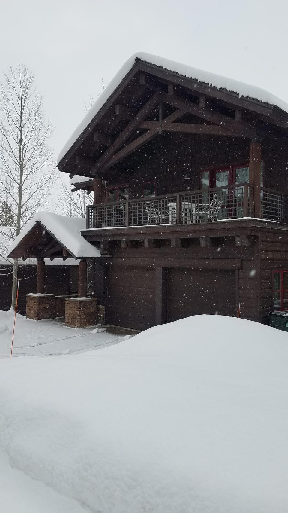 Winter house.