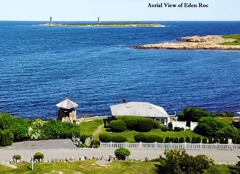 aerial view of the property