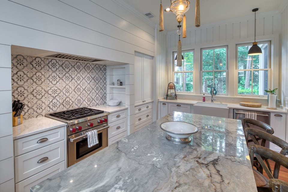 kitchen with wolf appliances