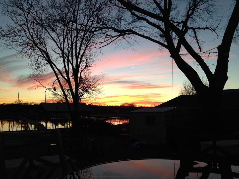 A beautiful evening begins