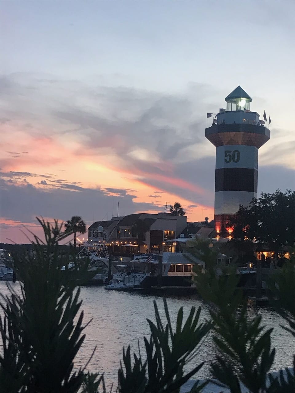 Nothing like a Harbour Town sunset- literally 100 paces from condo!