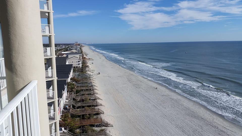 Beautiful Beach Front View