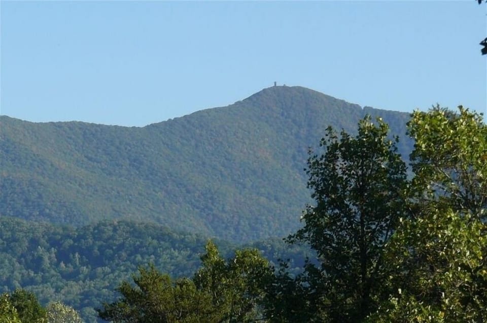 Brasstown Bald from Deck