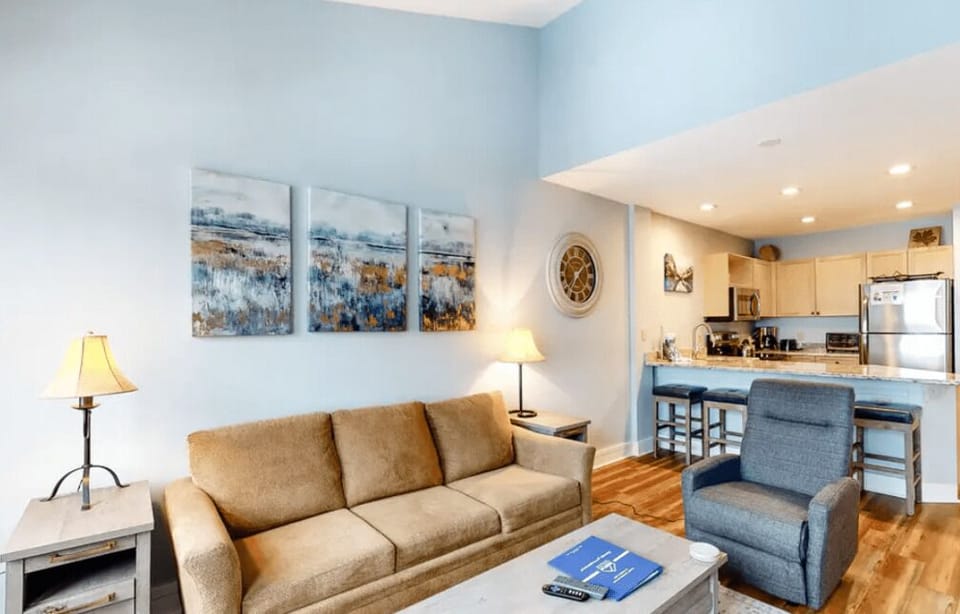 Silver Mill Condos 1 Bedroom living room