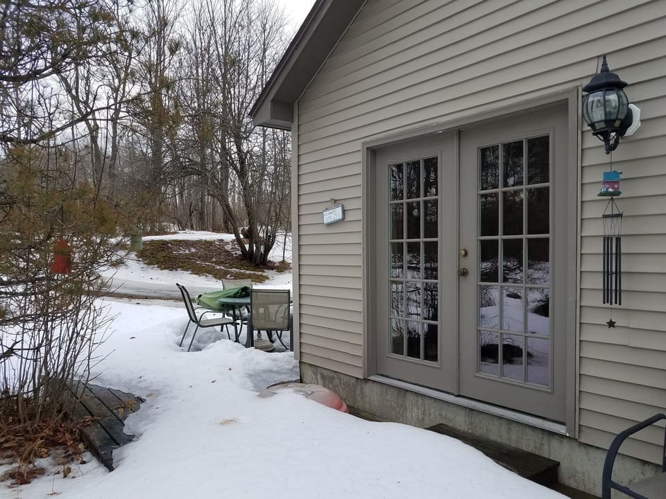 cottage with private deck area