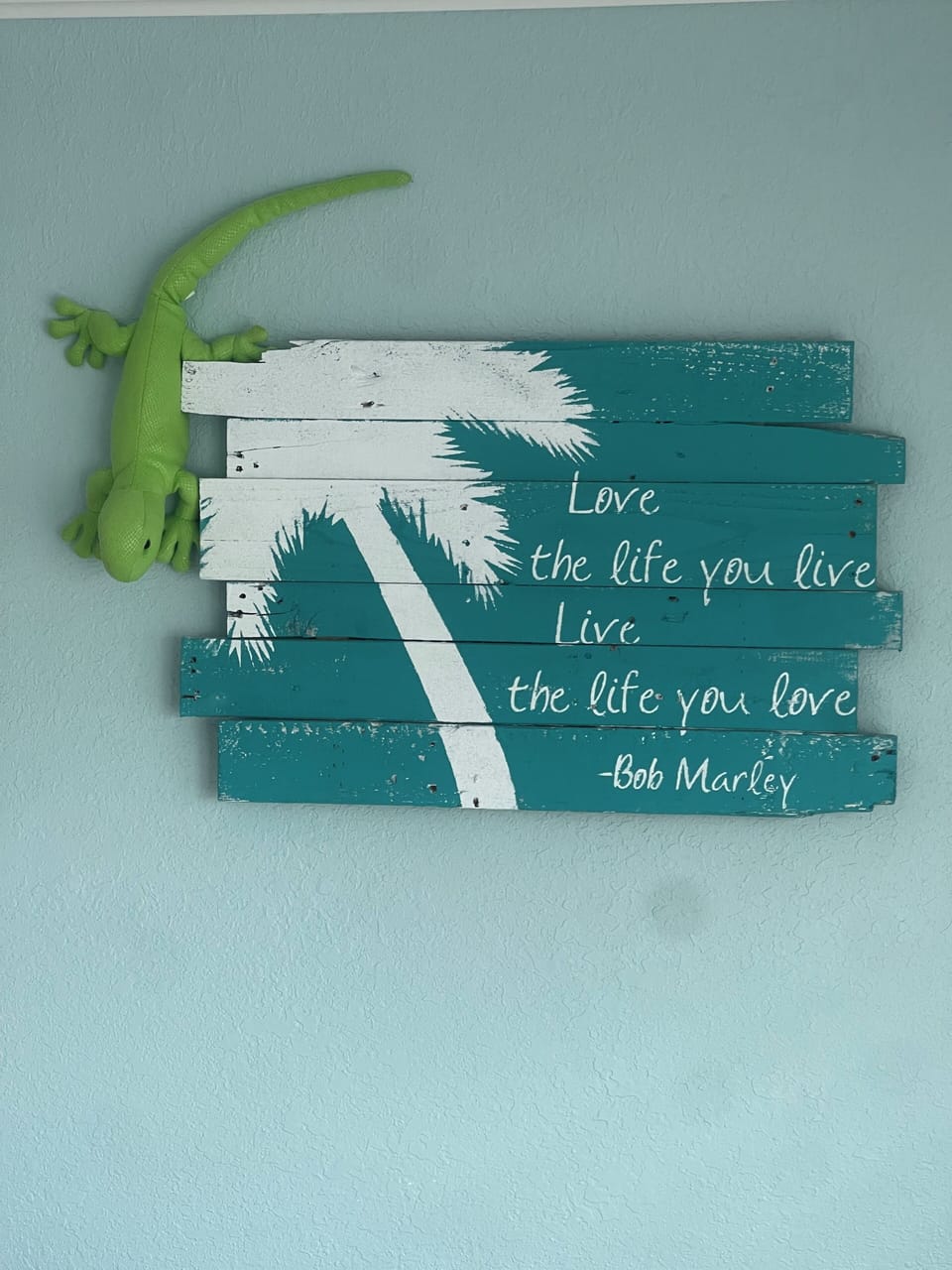 Reminders of island time abound