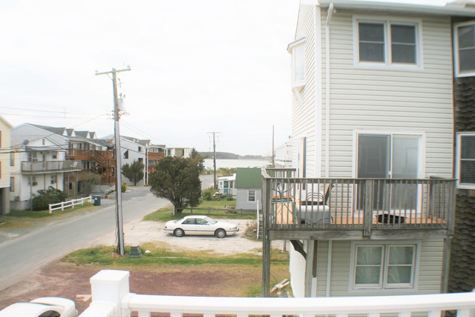 View of the bay from front of the outdoor space/ balcony. 
