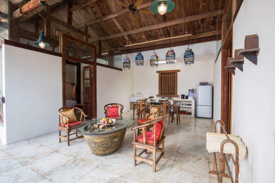 Bali Ginger Villa - Living area
